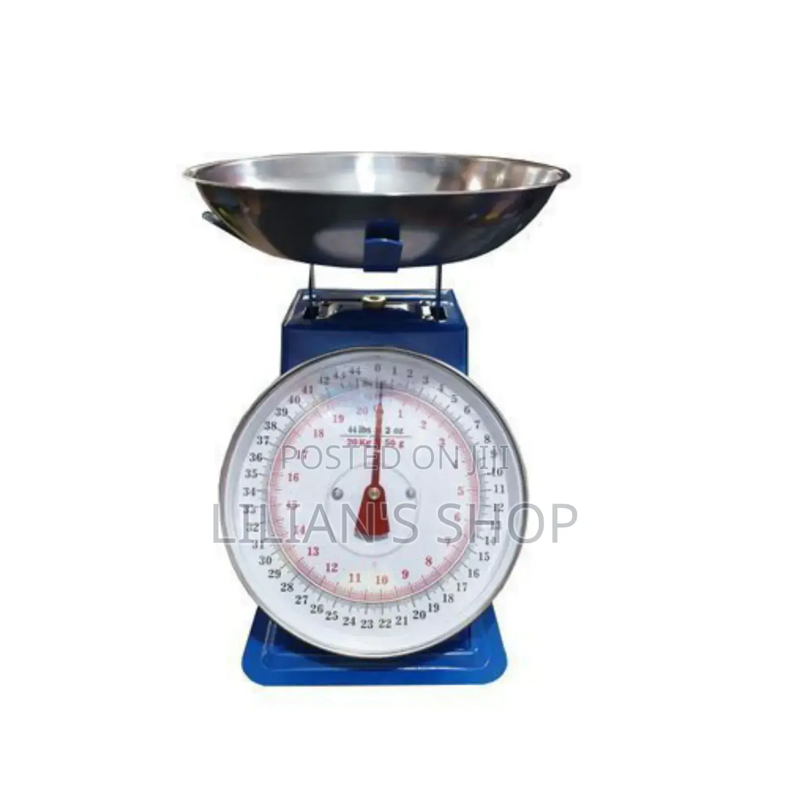 Mechanical Dial Weighing Scale - Blue 20kg