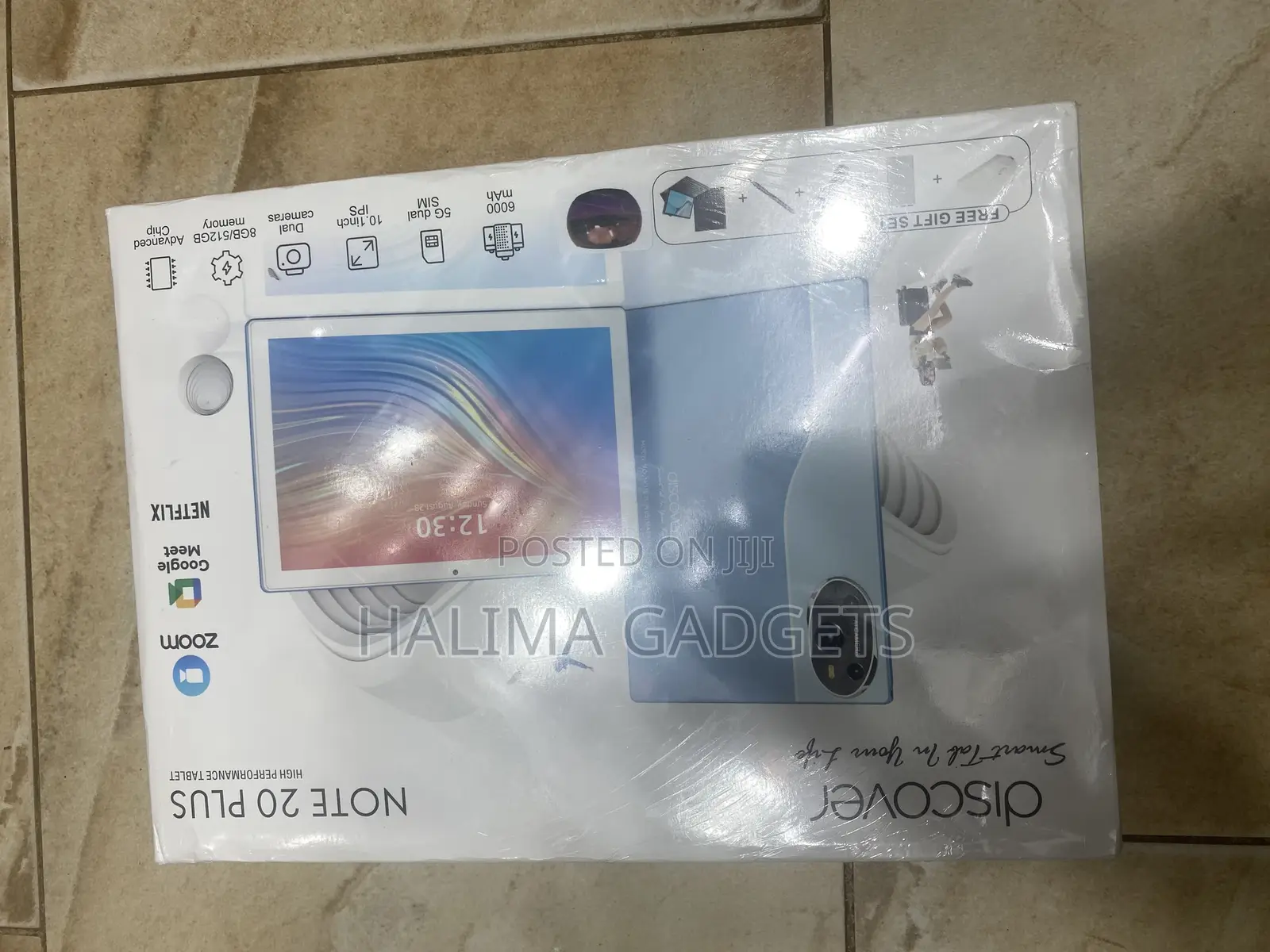 New Discover Note 20 Plus 512 GB Black