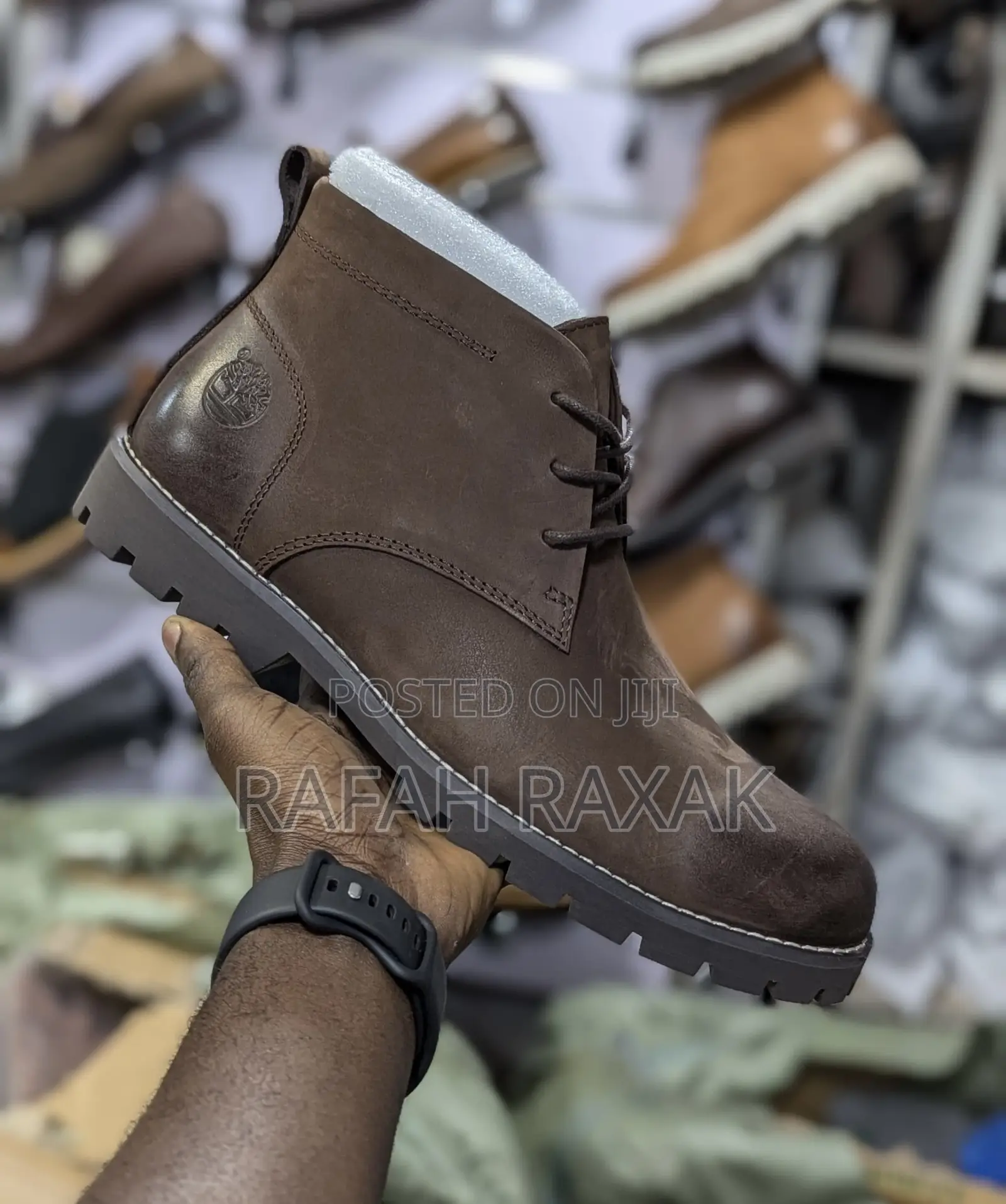 Original Coffee Brown Timberland Smart Casual Ankle Boots