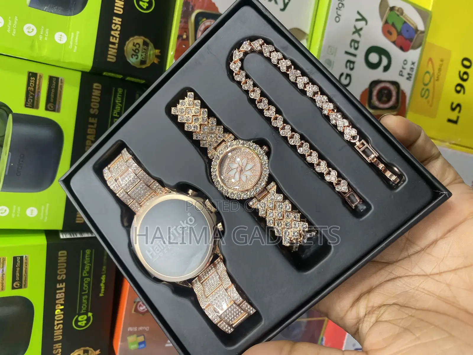Hainoteko Smart Watch Combo