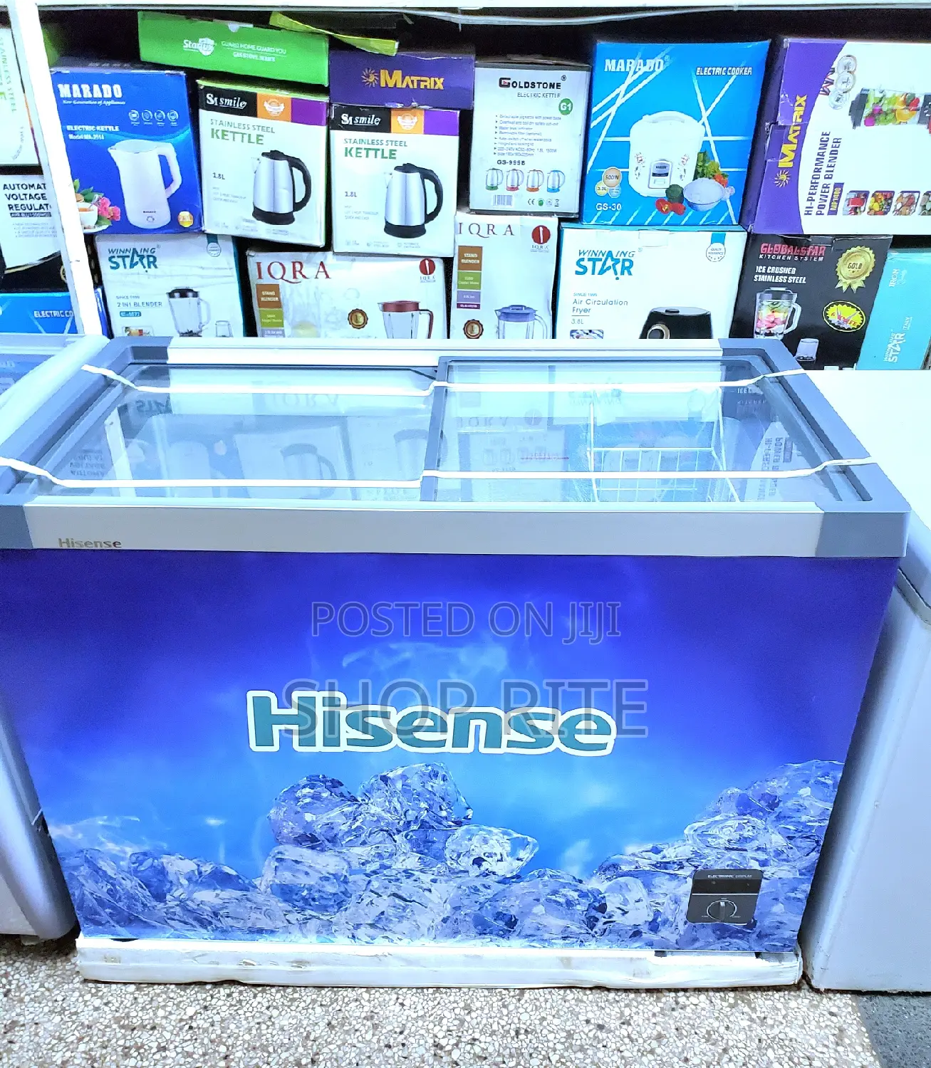 Hisense 301literes Display Chest Freezer Brand New