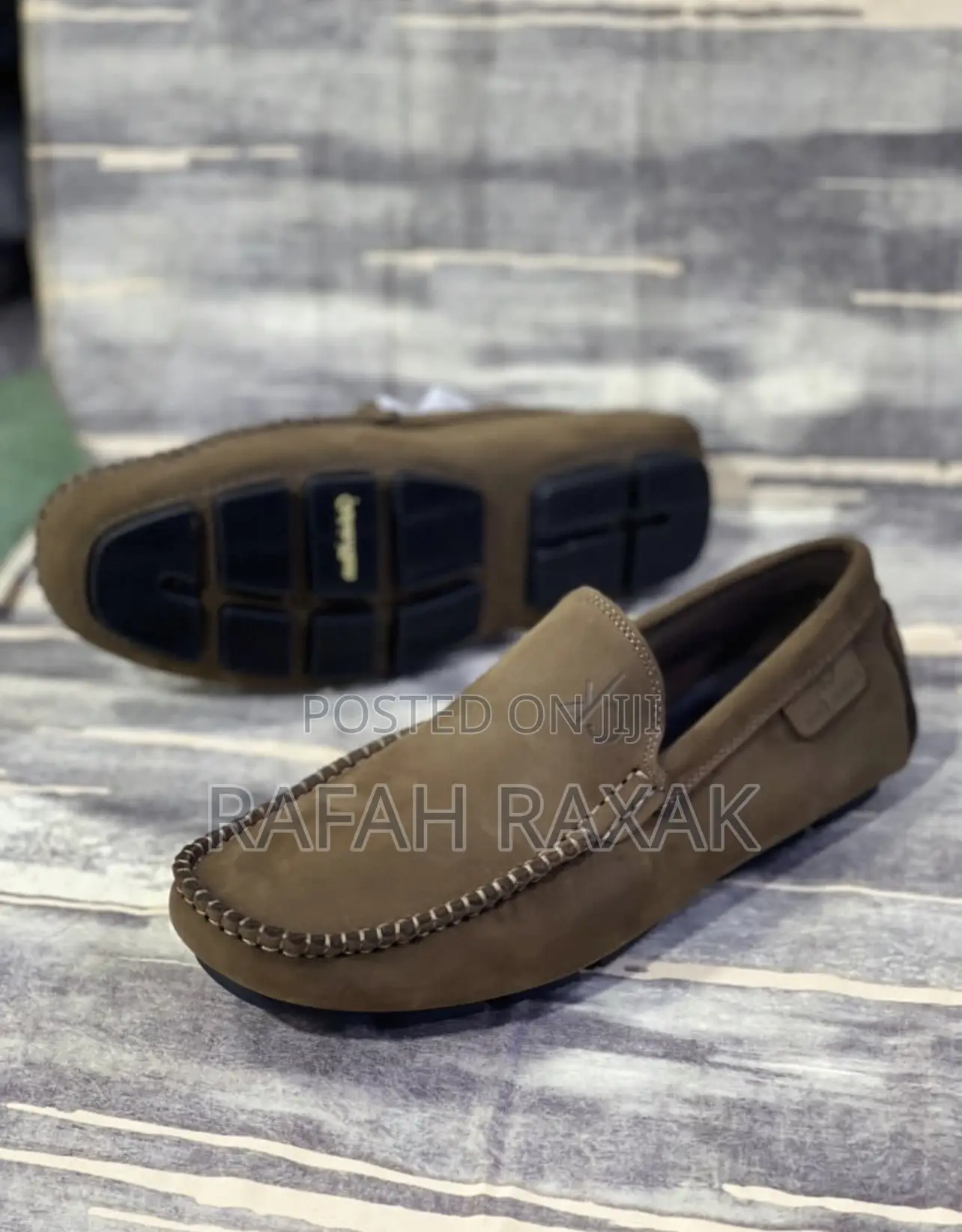 Original Men’S Casual Calvin Klein Leather Moccasins