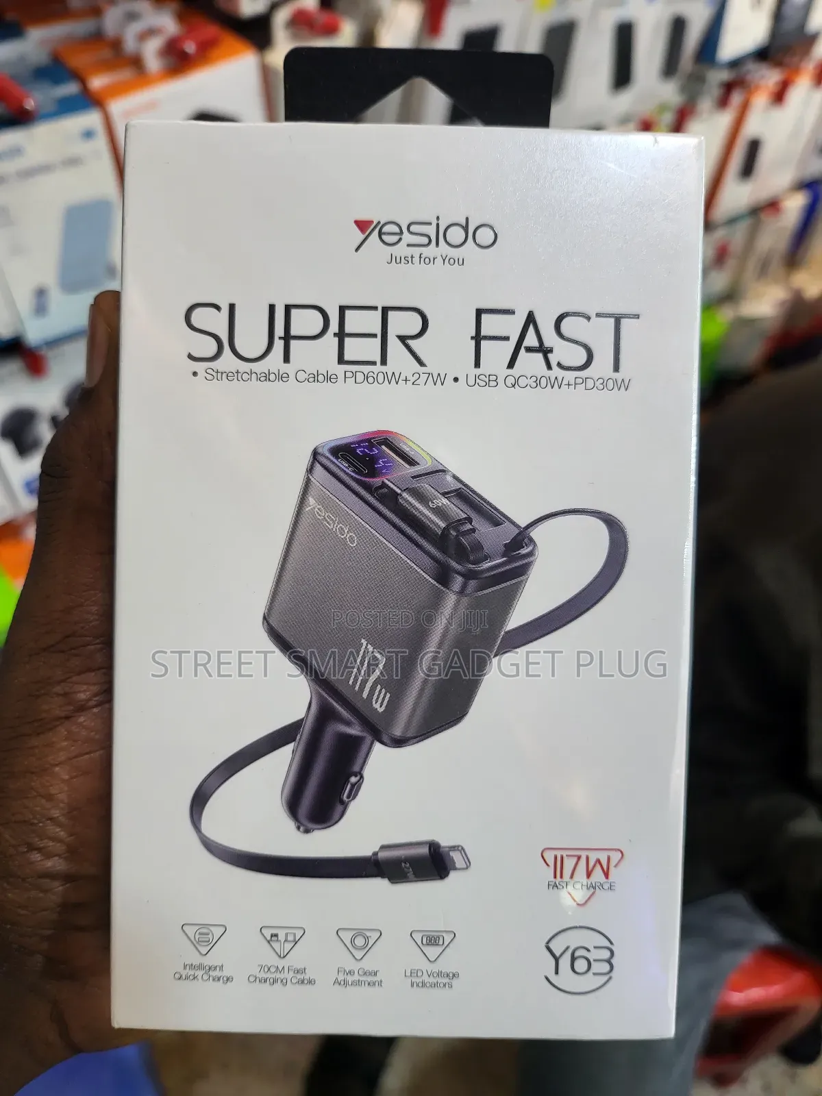 Yesido Y63 (117watts) Car Charger