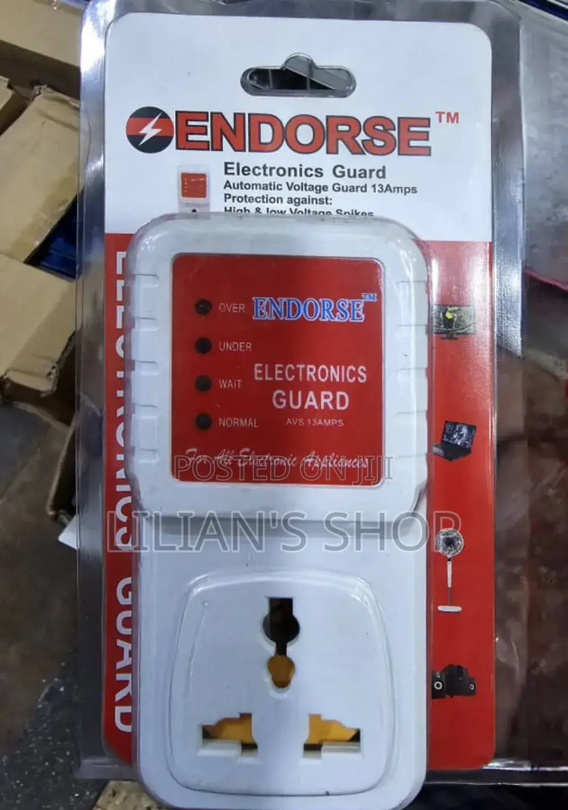 Endorse 13 Amps Surge Adapter Tv Guard