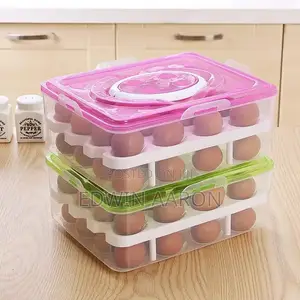 32 Grid Plastic Egg Storage Box