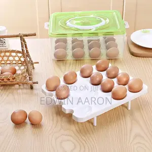 32 Grid Plastic Egg Storage Box
