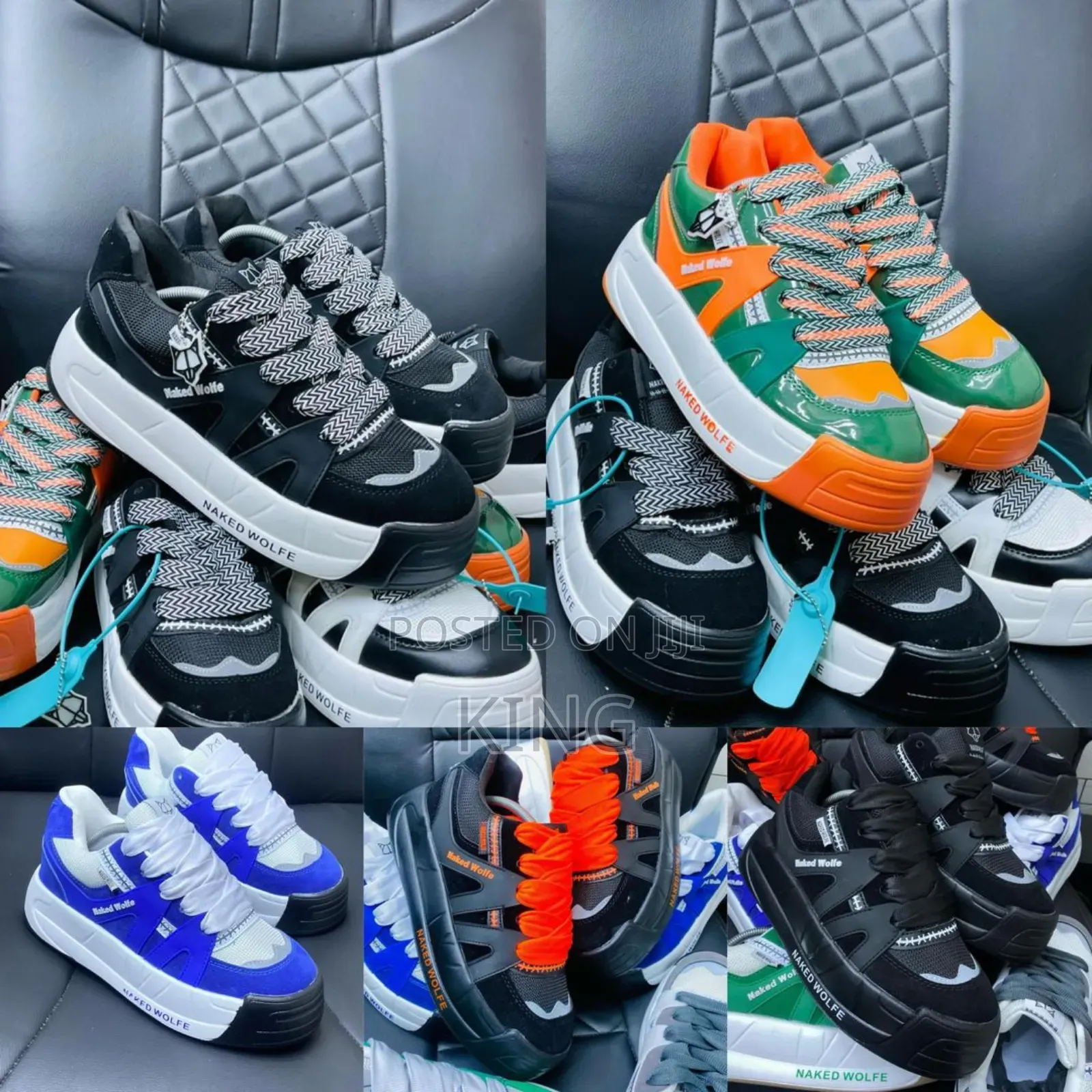 Naked Wolfe Sneakers Original. All Colours