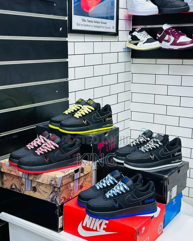 Nike Airforce Nike Air Force Low Black X Venom in Central