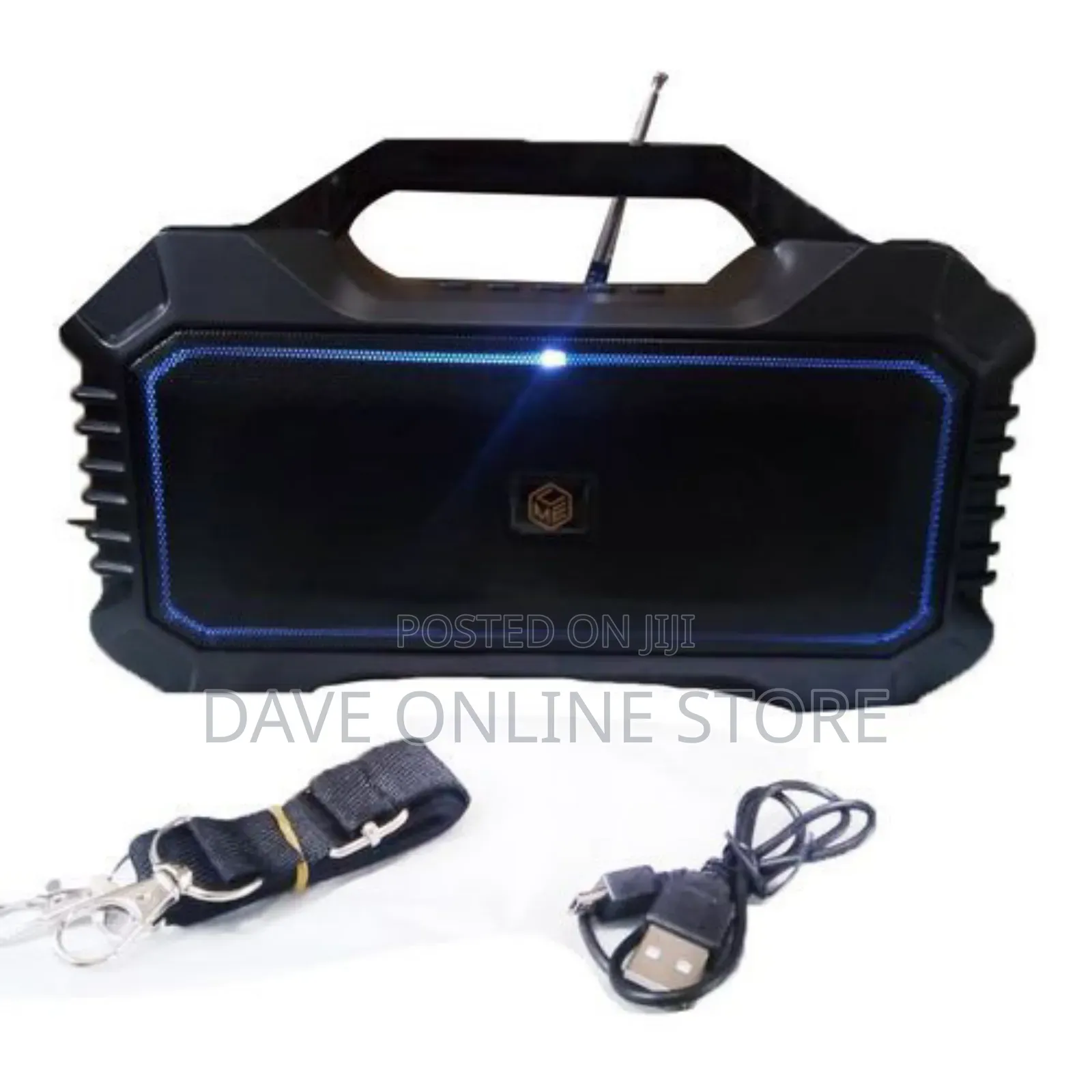 Powerful Bluetooth Wireless Speaker With Radio-Black