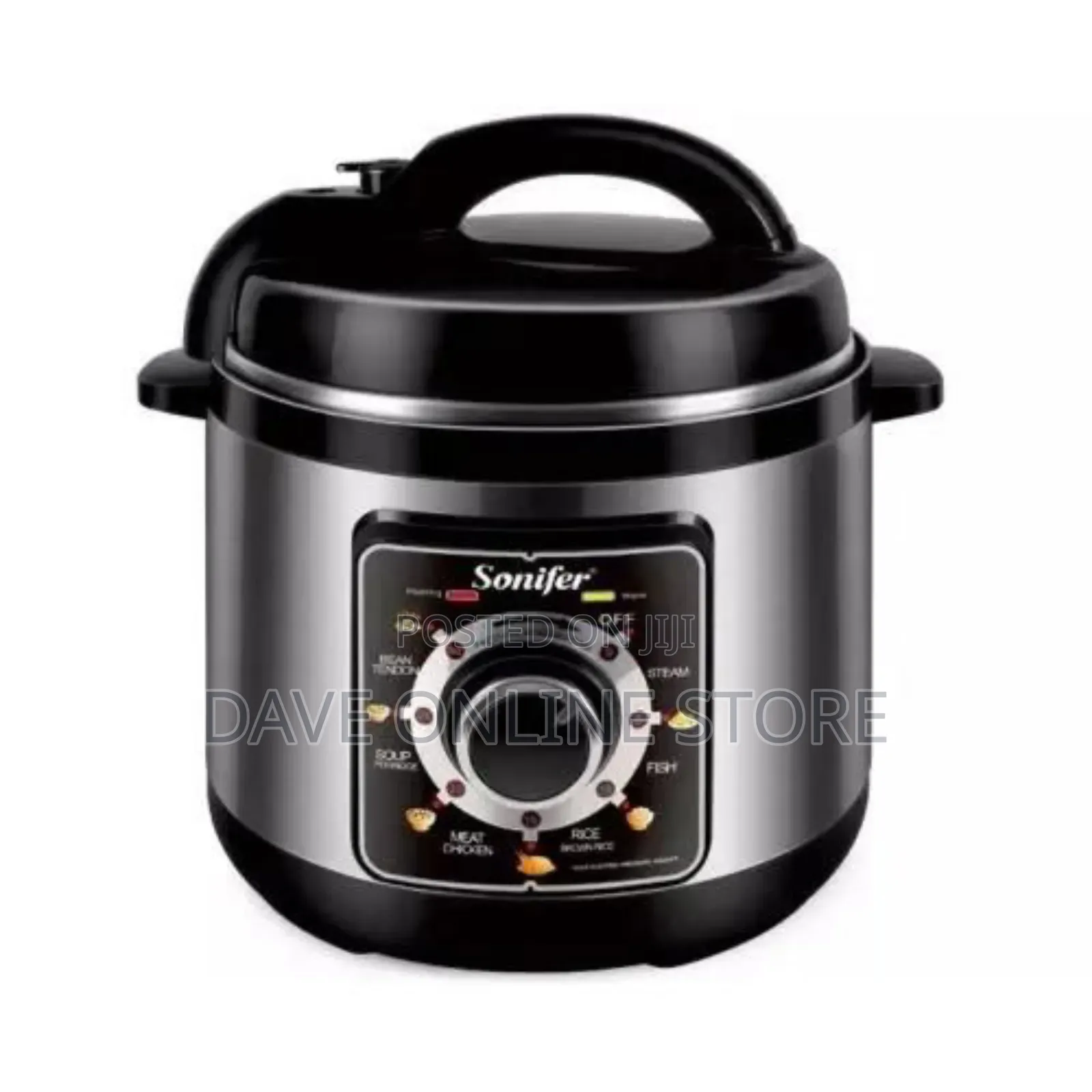 Sonifer 8 Liters Pressure 3 in 1 Automatic Pressure Cooker