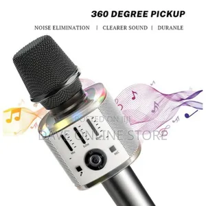 Handheld Wireless Bluetooth Karaoke Mic Speaker Recorder