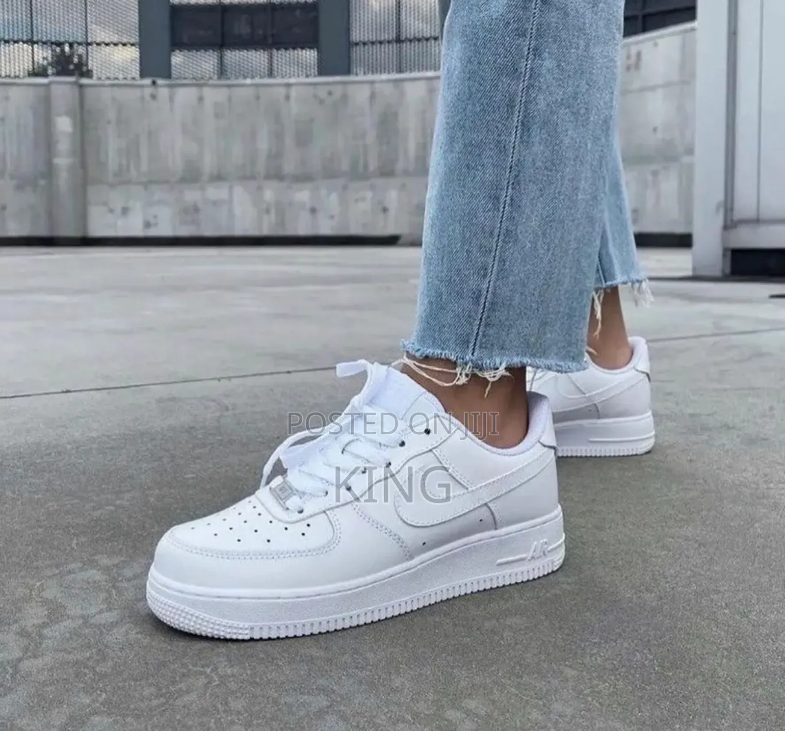 Nike White Air Force 1 Low OG New.