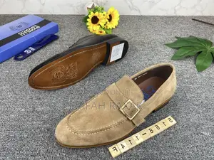 Original Khaki Franco Banetti Gentle/Casual Suede Loafers