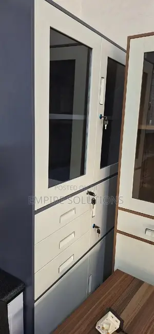 Steel Cabinet/ File Cabinet With 3 Drawers and Simpe Safe