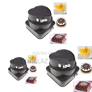 Stainless Cake Baking Mold Set