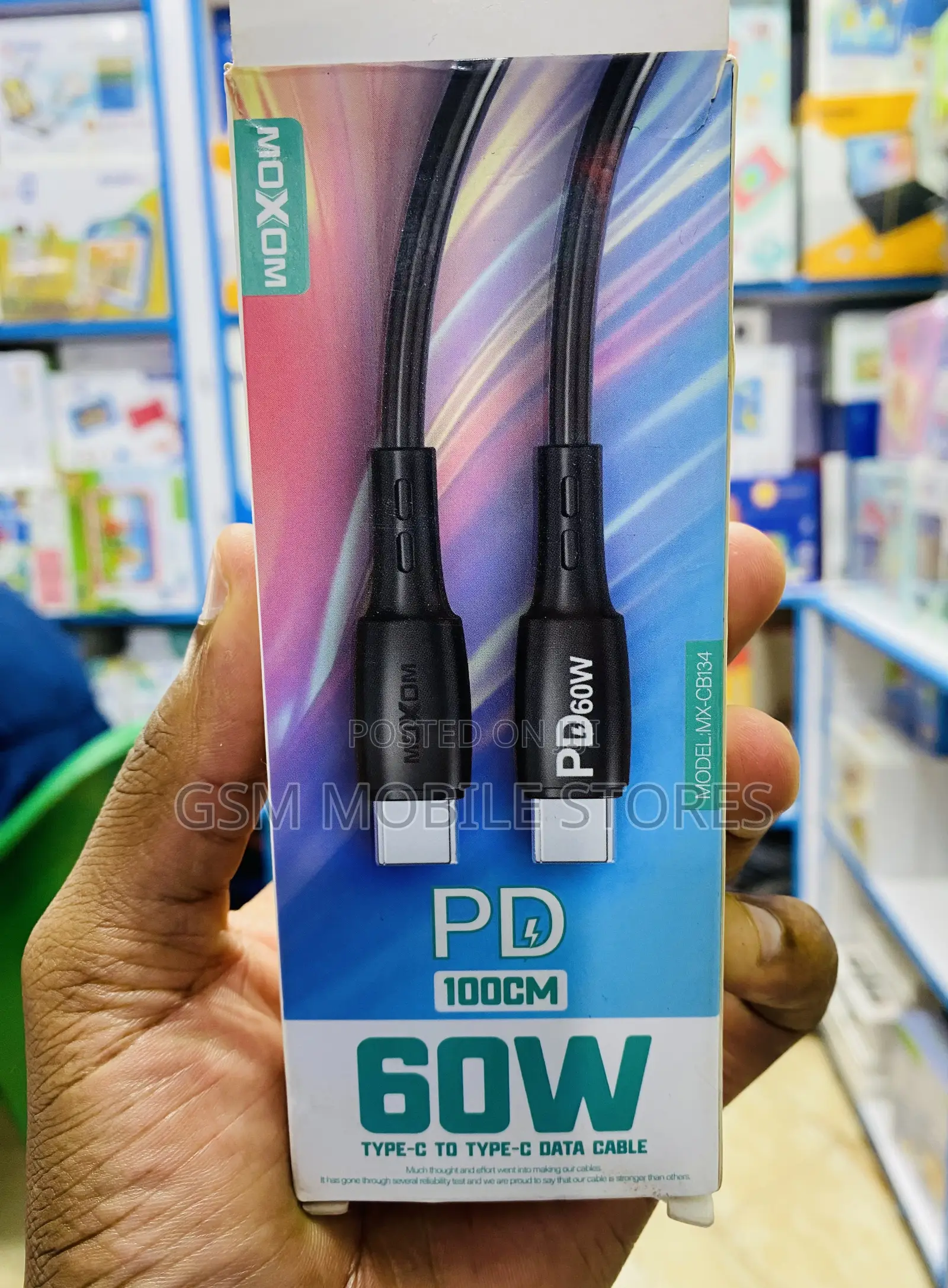 Moxom Mx-Cb134 60W Fast Charging Pd Cable
