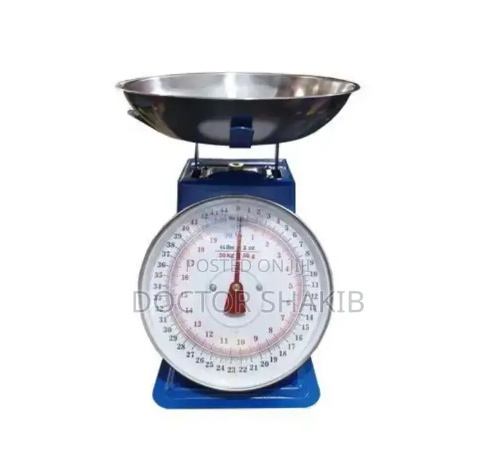 Mechanical Dial Weighing Scale-blue