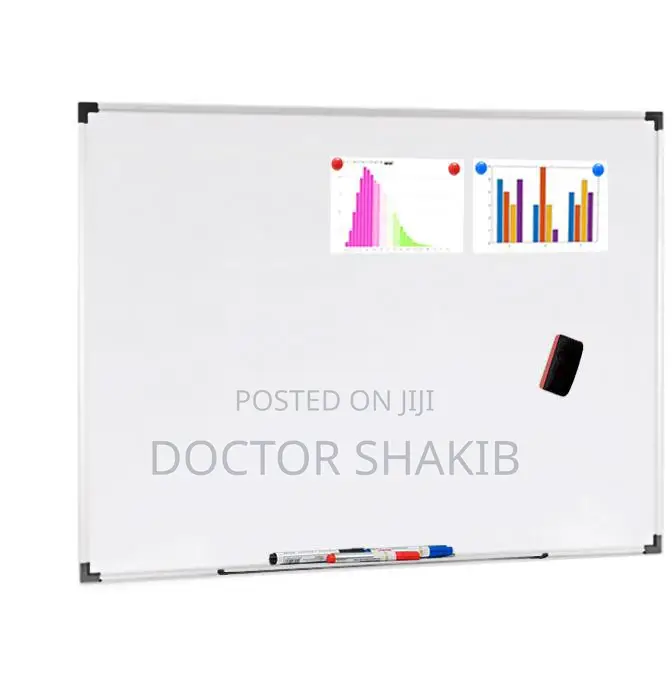 New Whiteboard 3' X 5' With Marker and Eraser