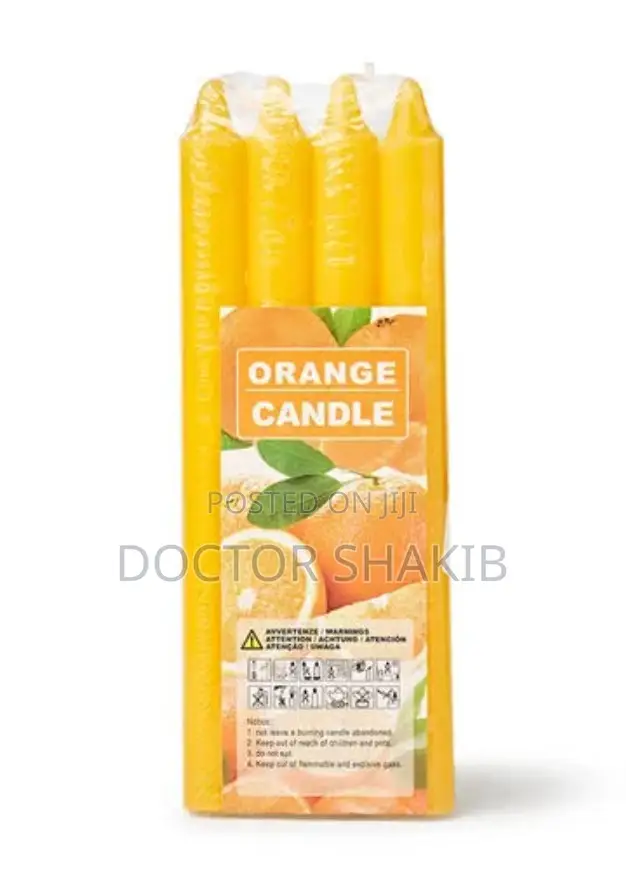 4pc Flavored Scented Candle Set