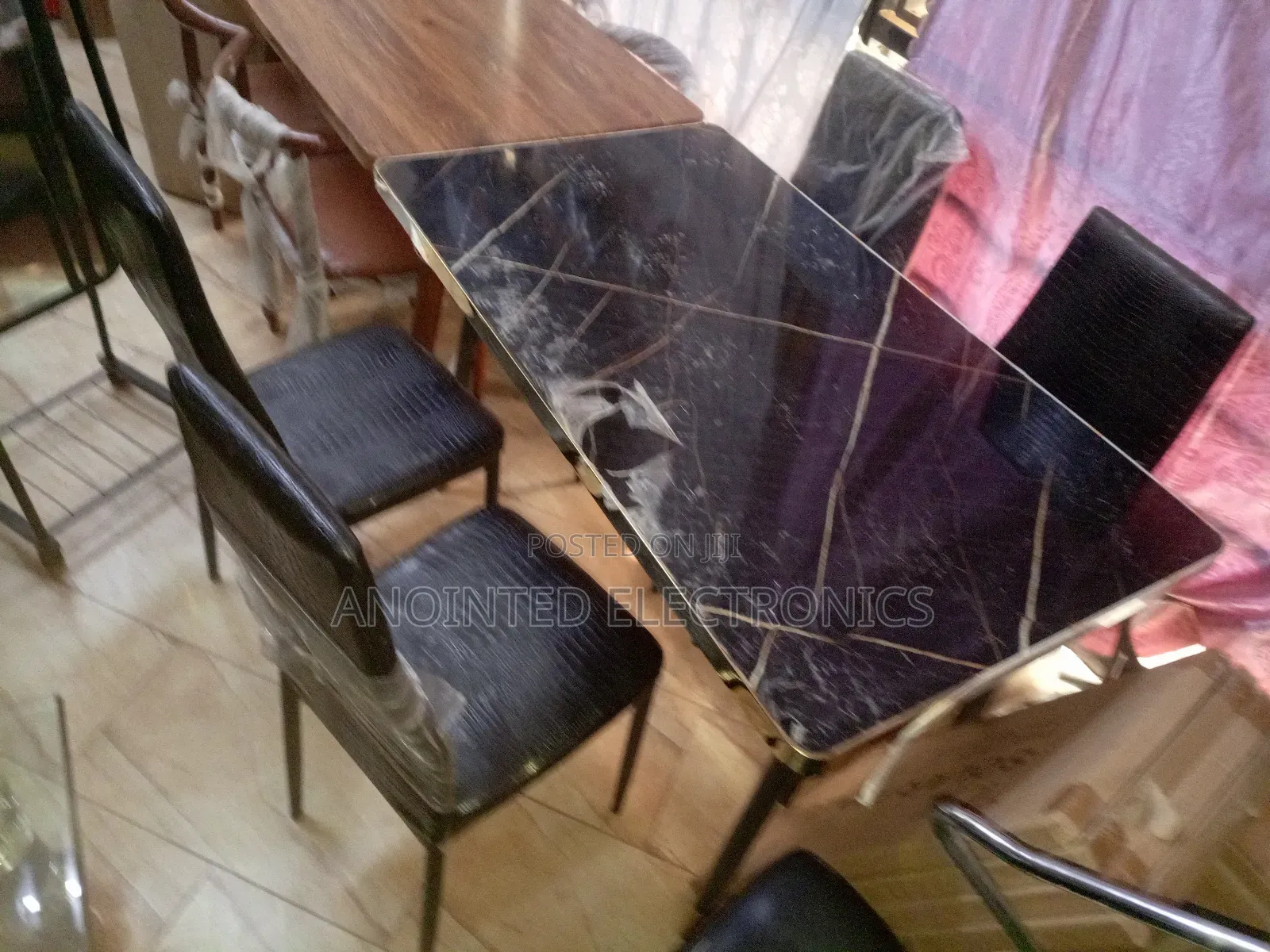 Imported Black Dining Table