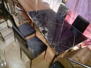 Imported Black Dining Table