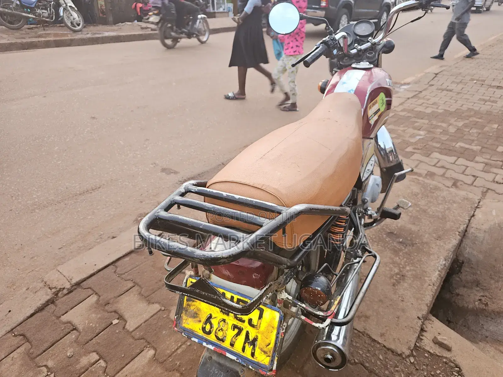 TVS XL 100 2017 Red