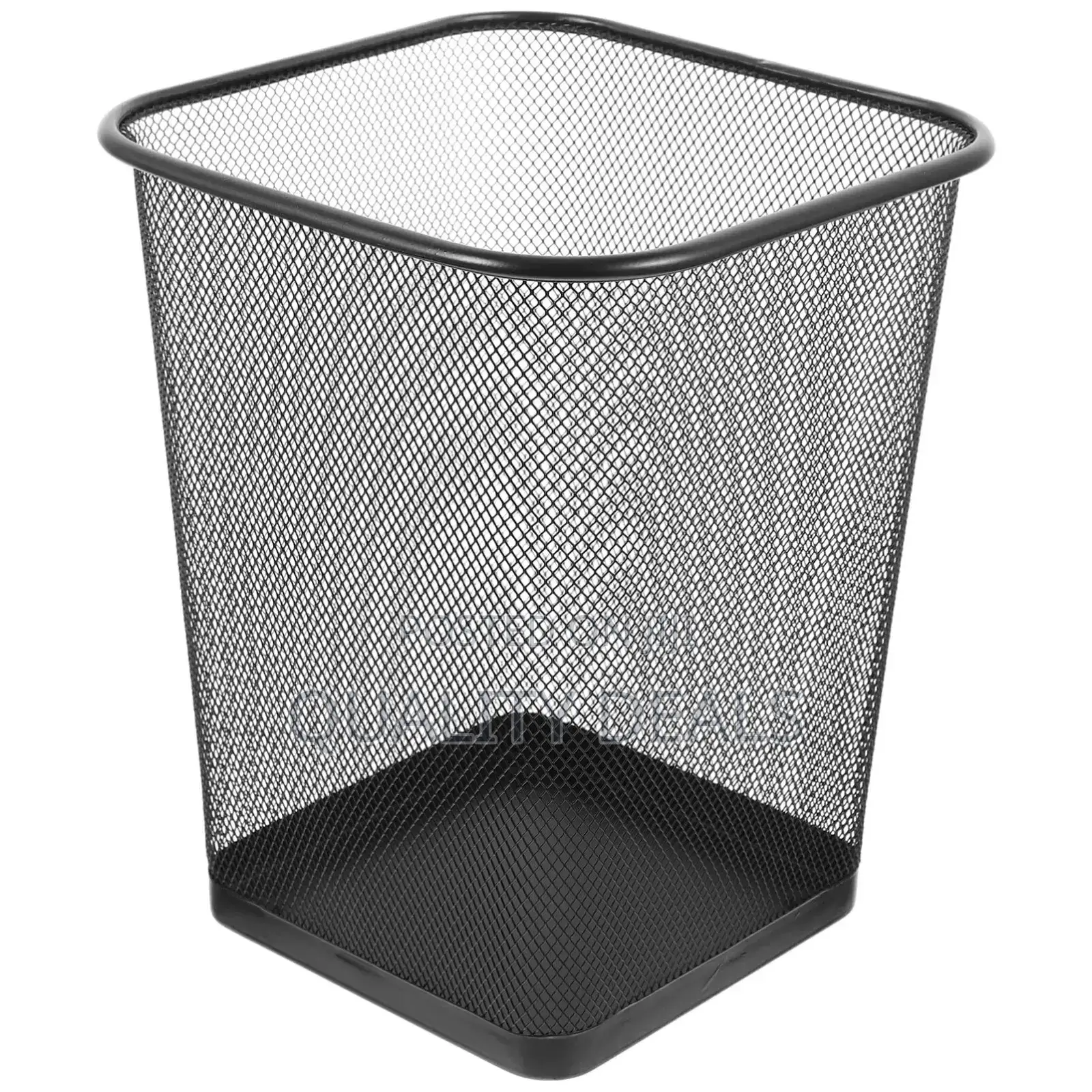 Metal Mesh Square Trash Can