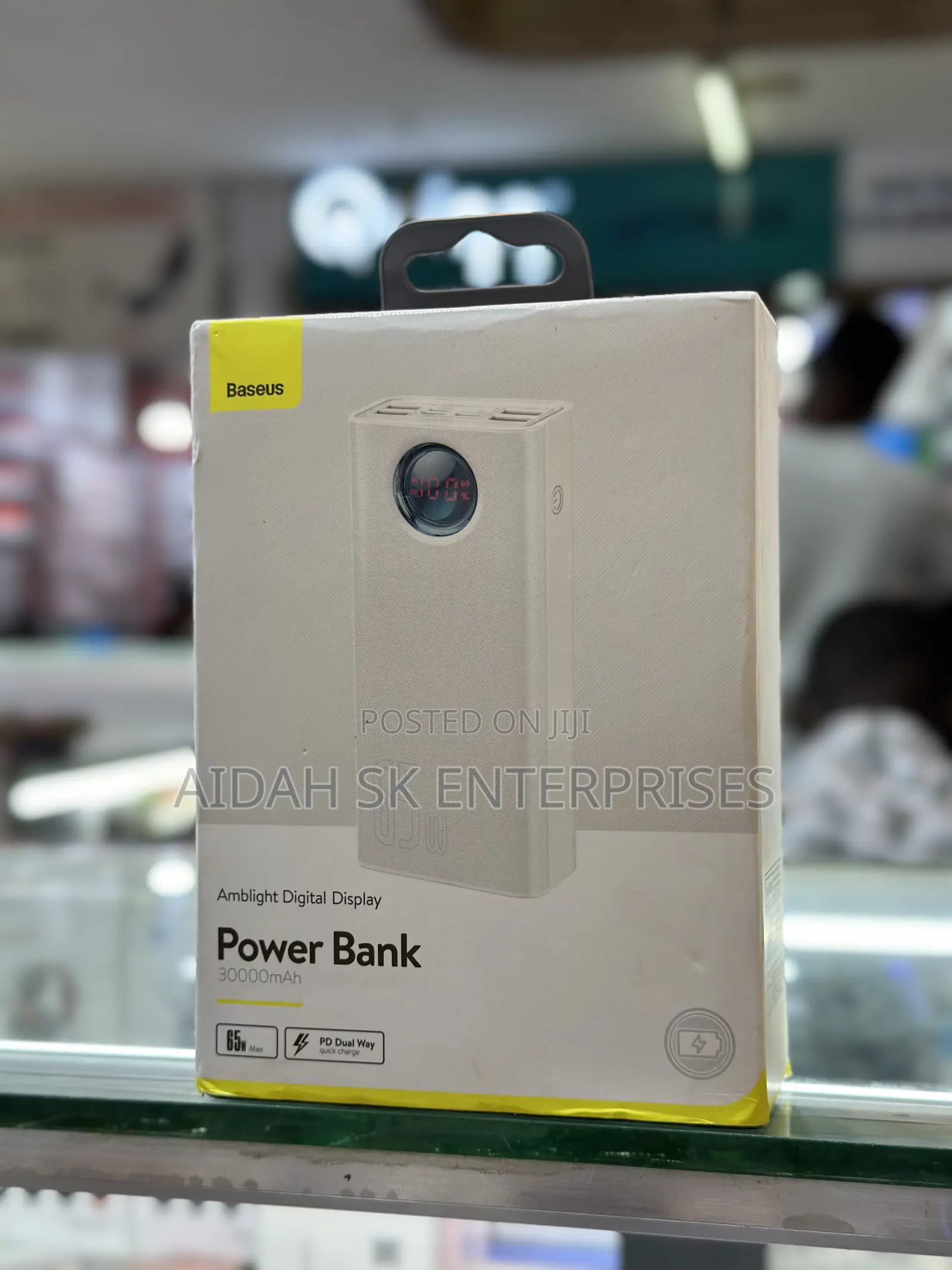 Baseus Amblight Power Bank 65W 30000mah