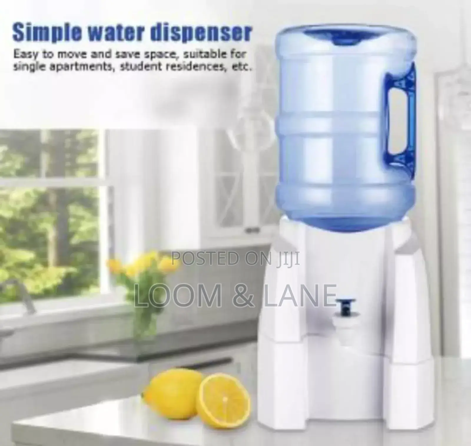 Movable Tabletop Water Dispenser