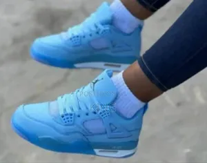 Air Jordan 4' Sky Blue Sneakers