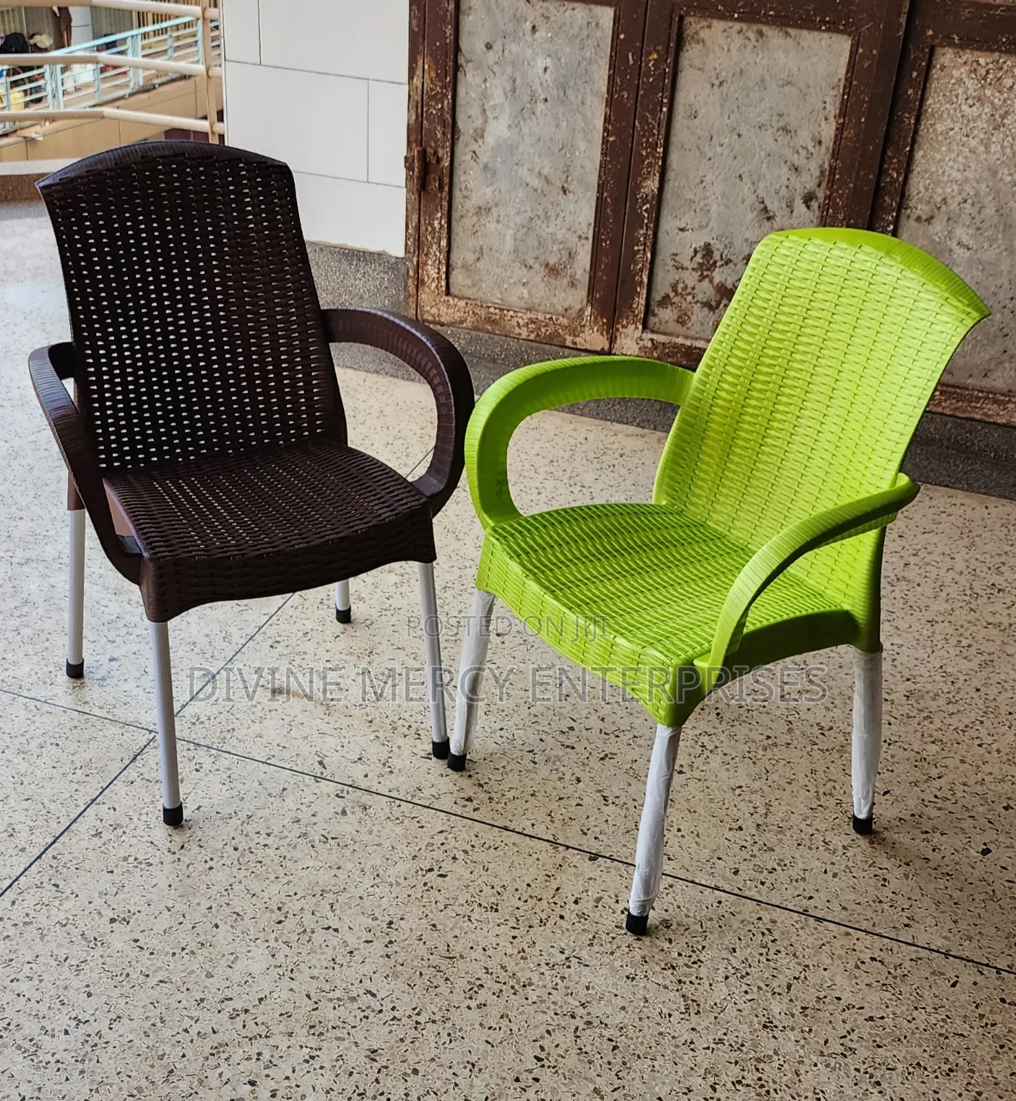 Plastic Armed Chair