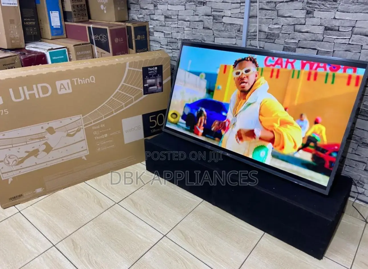 Lg 50inch Uhd TVS Latest Model Beyi Powa