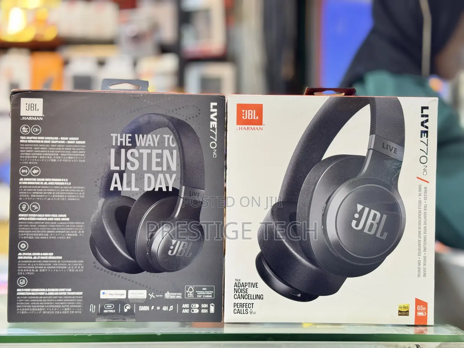 Jbl Live 770nc Adaptive Noise Cancelling Headphones
