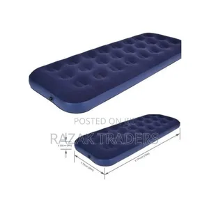 Photo - Intex 3×6 Air Mattress - Blue With Pump