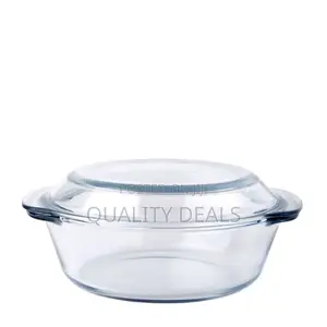 Borosilicate Glass Heat Resistant Cooking Pot