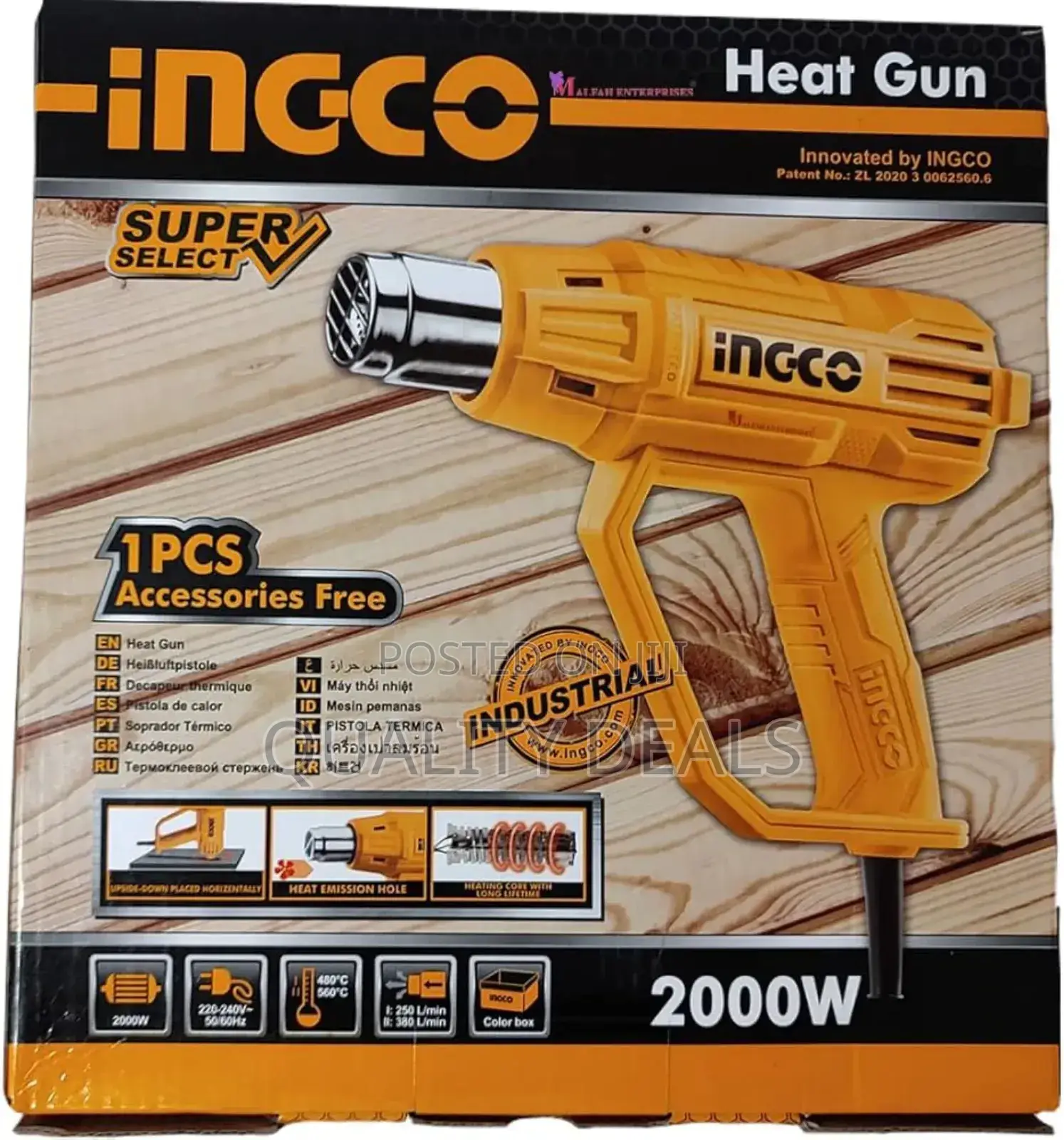 INGCO Hot Heat Gun