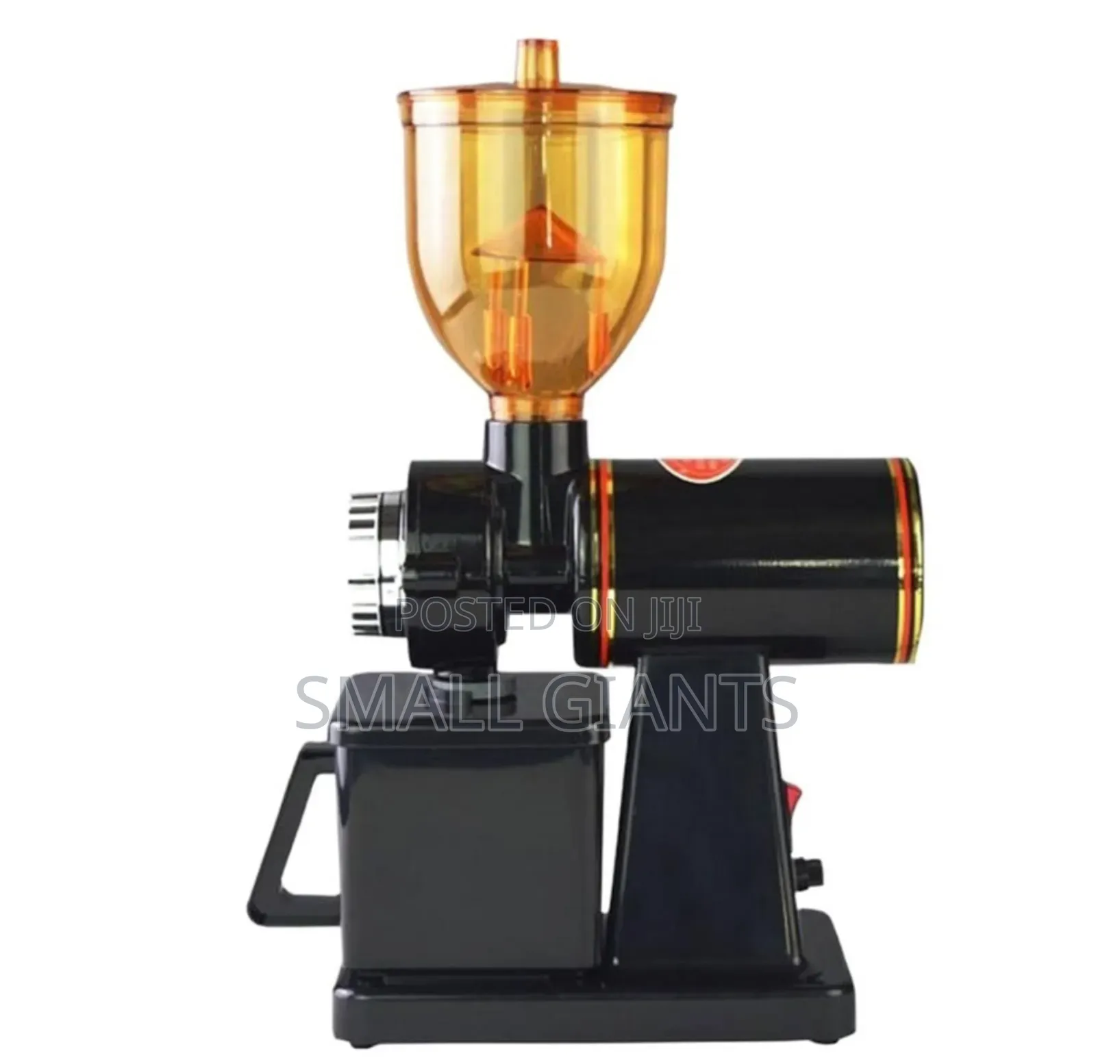 Red/Black Electric Coffee Bean Grinder