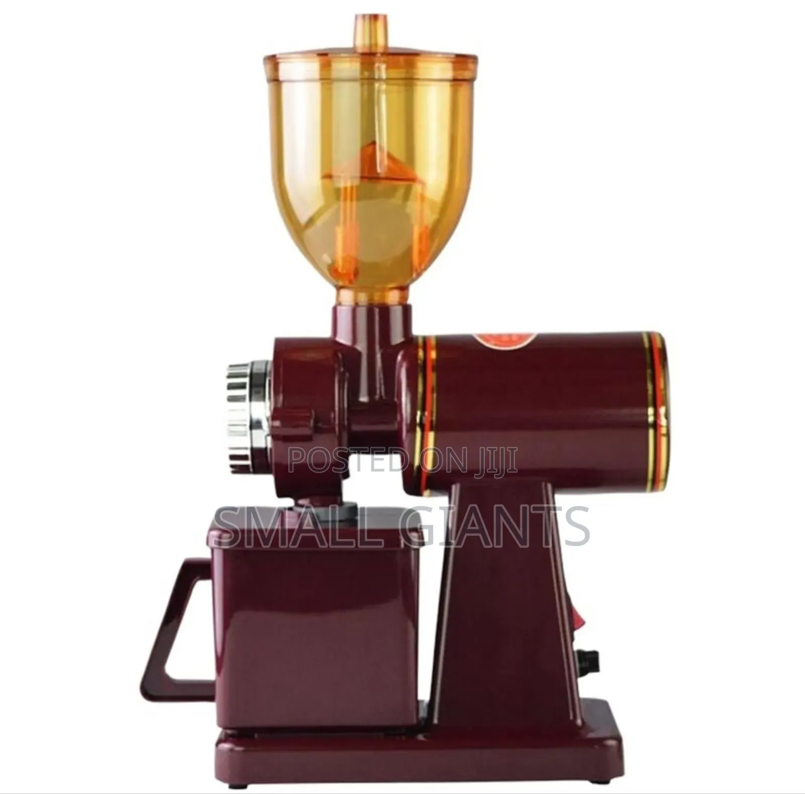 Red/Black Electric Coffee Bean Grinder