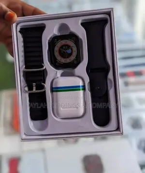 Uitra 8 Smart Watch Dual Band 2-in-1 With Bluetooth Headset