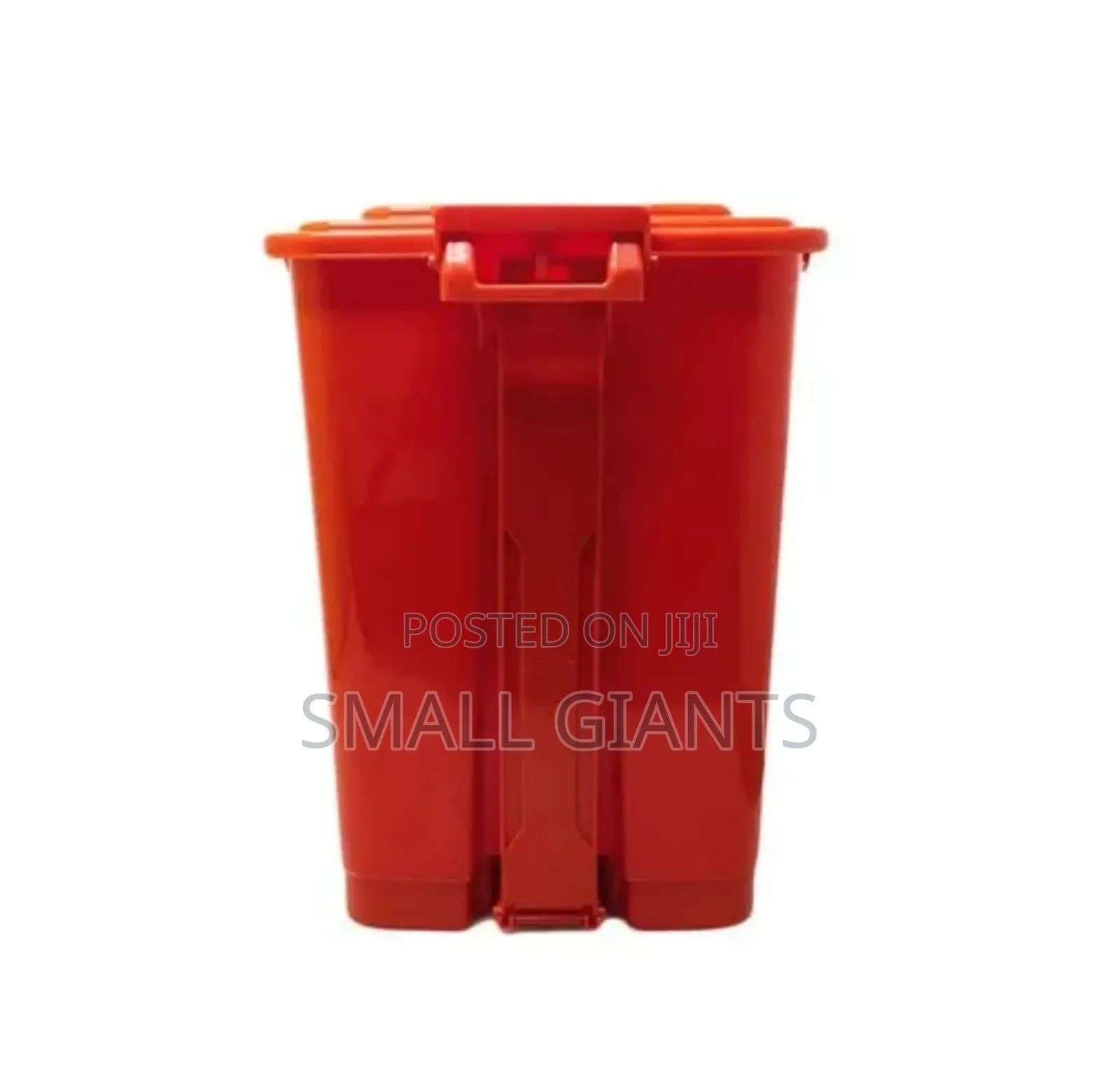 Plastic Bio Waste Dust Bin 15 Litres (Red)