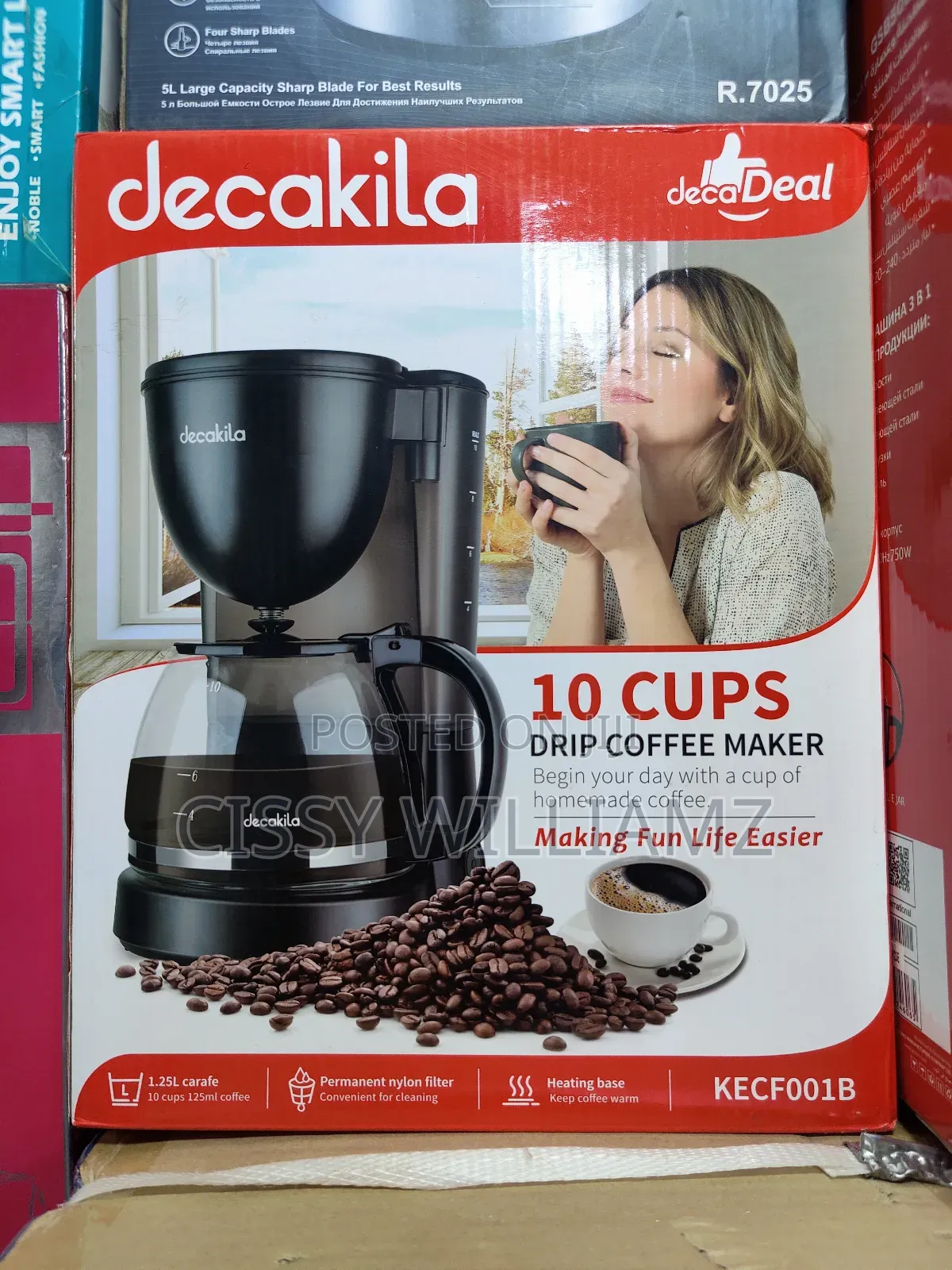Decakila Drip Coffee Coffee Maker With Filter
