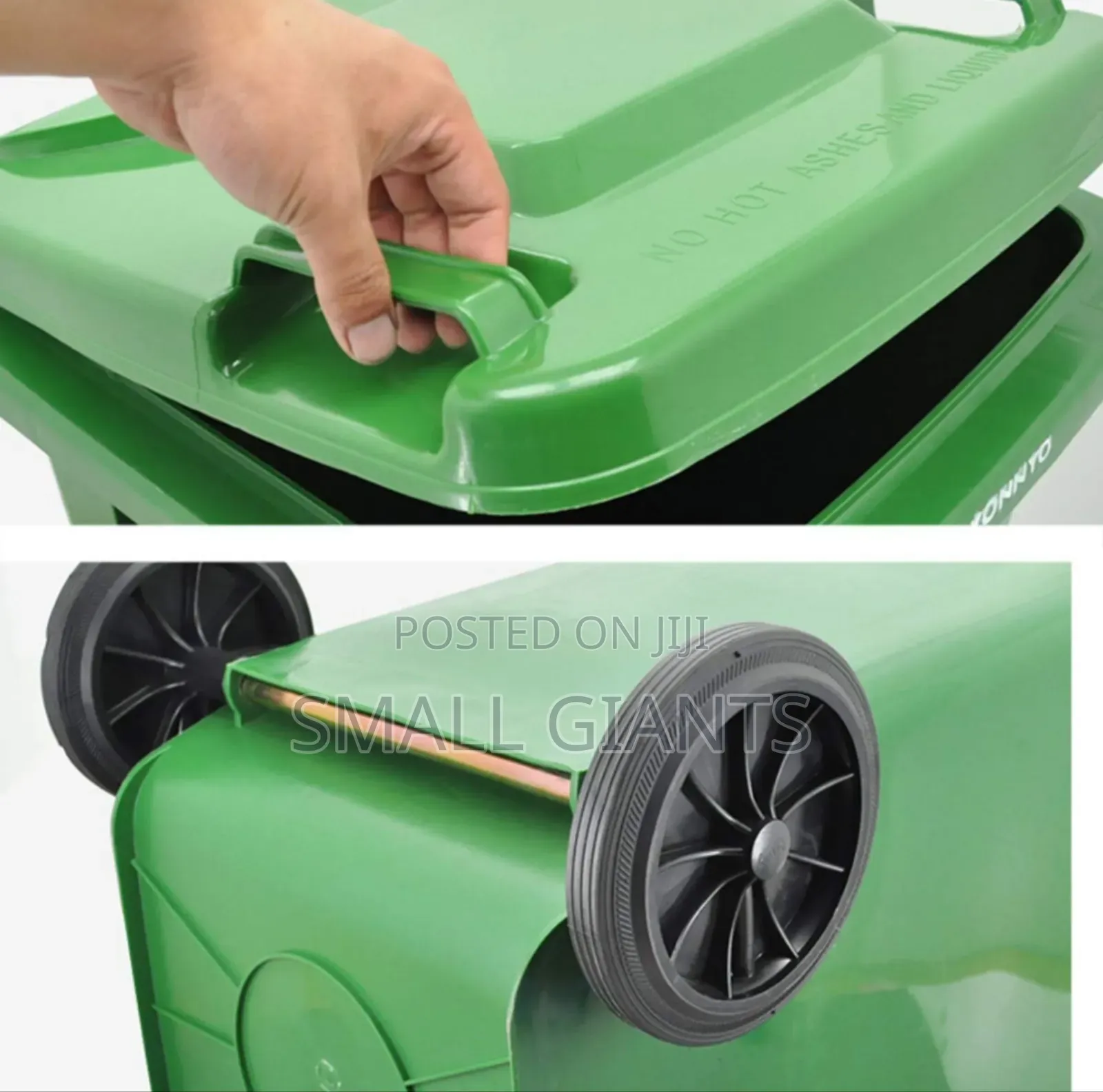 Sanitation Large 240L Roller Trash Bin