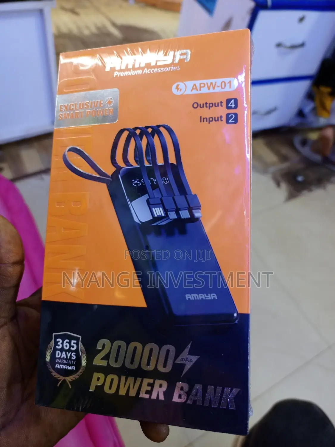 Power Bank Amaya 20000 Mah