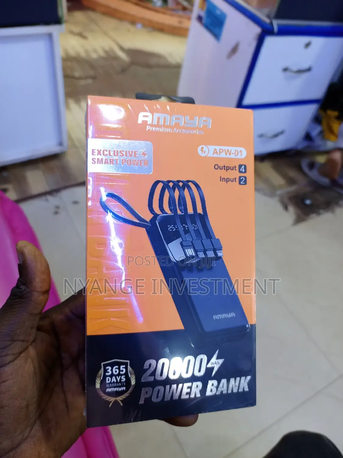 Power Bank Amaya 20000 Mah