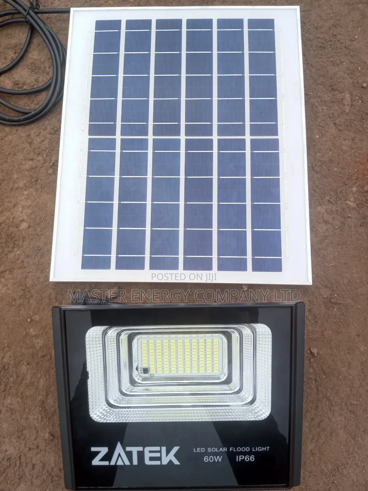 60w Solar Flood Lights Carts