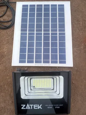 60w Solar Flood Lights Carts