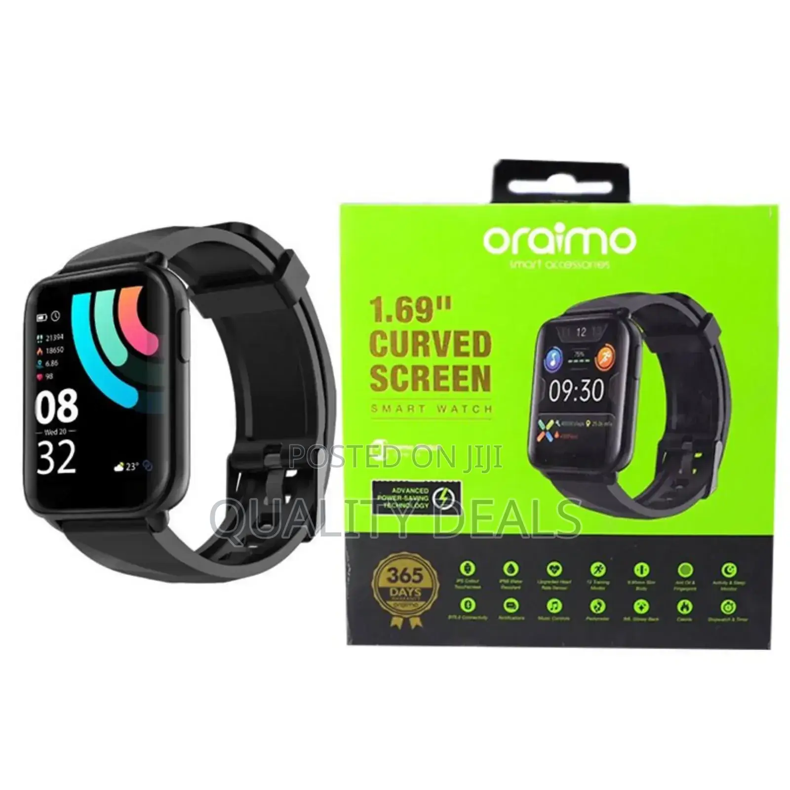 Oraimo Curved Screen OSW-16 Pro Smart Watch