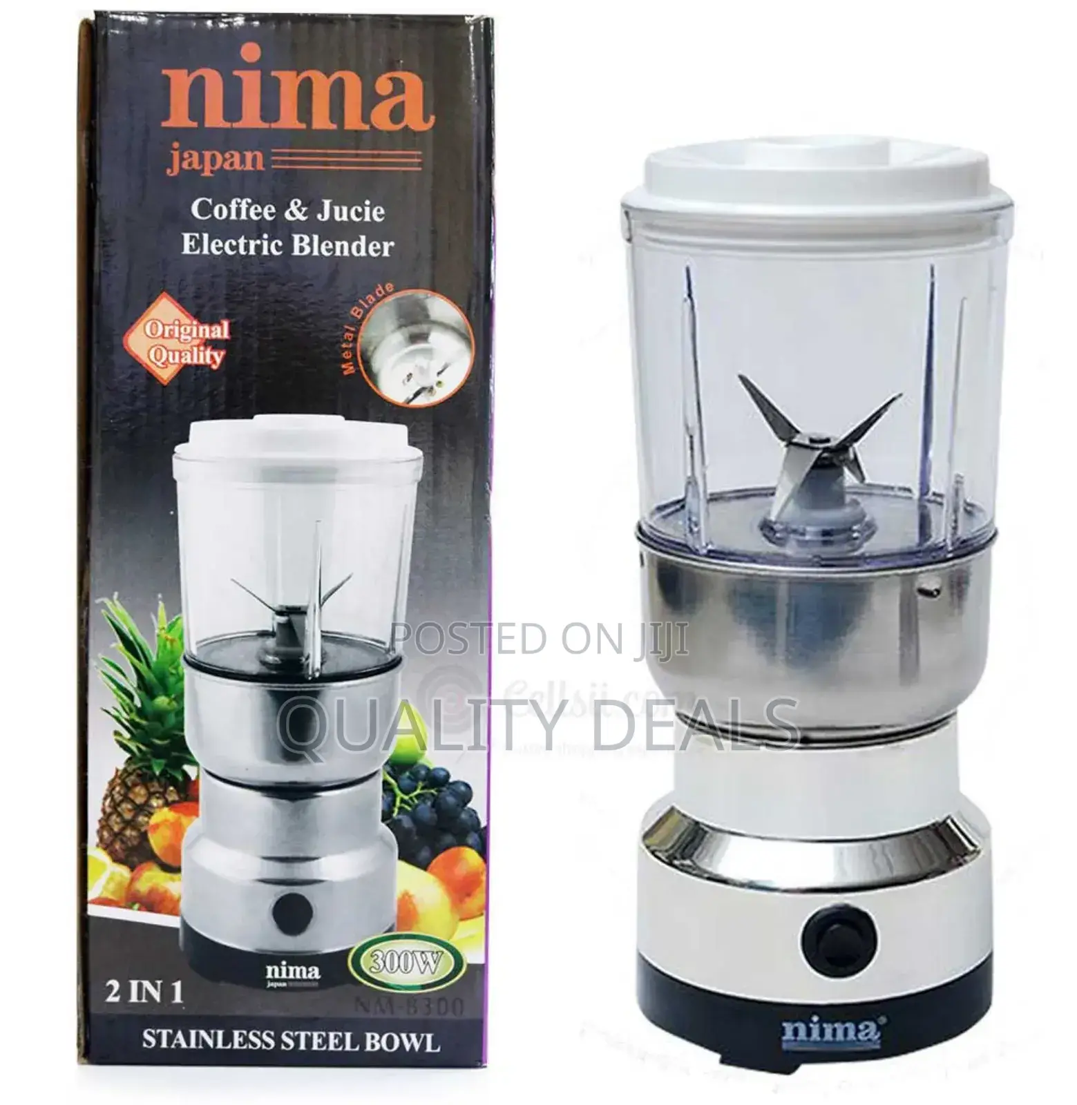 Nima 2in1 Coffee Grinder and Juice Blender