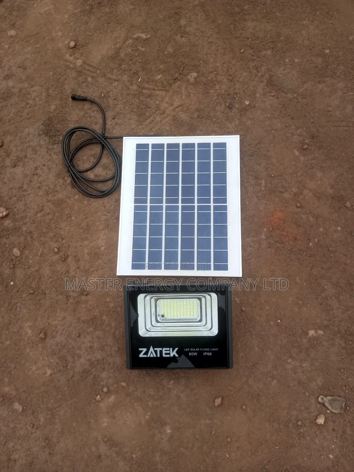 60w Solar Flood Lights Hat
