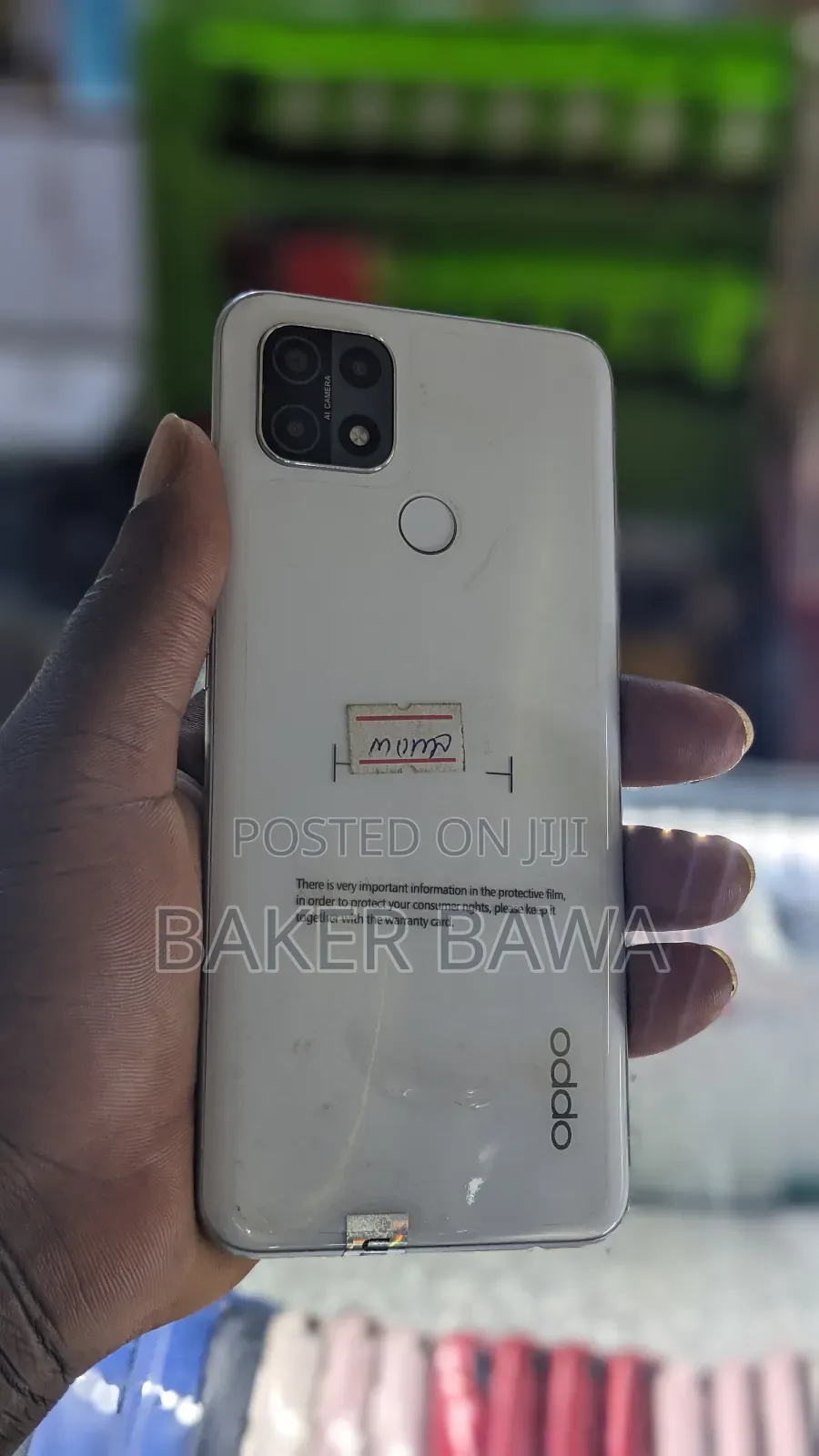 Oppo A15s 128 GB White